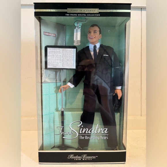 Frank Sinatra Doll Timeless NIB Sealed Treasures by Mattel The Recording Years - Picture 1 of 7